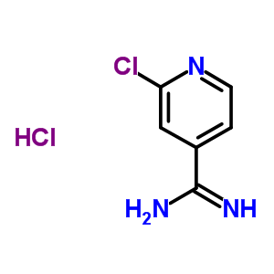 2-Chloroisonicotinimidamide acetate Structure,82019-89-4Structure