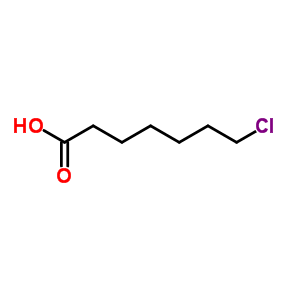 7-Chloroheptanoic acid Structure,821-57-8Structure