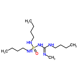 (9CI)-N-[雙(丁基氨基)膦]-N-丁基-N-甲基-胍結(jié)構(gòu)式_82185-34-0結(jié)構(gòu)式