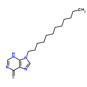 9-Dodecyl-3h-purine-6-thione Structure,82191-96-6Structure