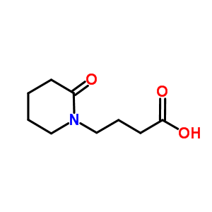 4-(2-Oxopiperidin-1-yl)butanoic acid Structure,82360-26-7Structure