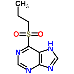 6-(Propylsulfonyl)purine Structure,82499-12-5Structure