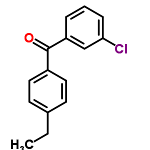 3-Chloro-4-ethylbenzophenone Structure,82520-41-0Structure