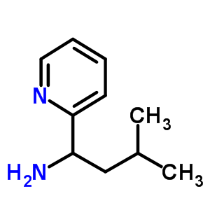 3-Methyl-1-(pyridin-2-yl)butan-1-amine Structure,825647-69-6Structure