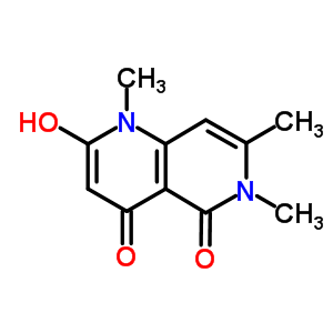 2-Hydroxy-1,6,7-trimethyl-1,6-naphthyridine-4,5-dione Structure,82616-40-8Structure