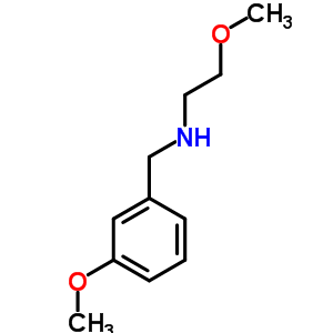 (3-Methoxy-benzyl)-(2-methoxy-ethyl)-amine Structure,827327-99-1Structure