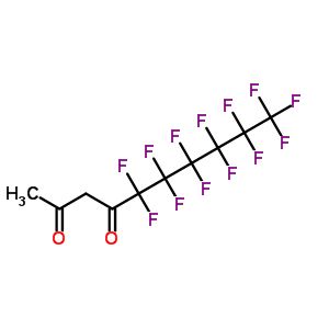 (Perfluoroheptanoyl)acetone Structure,82822-26-2Structure