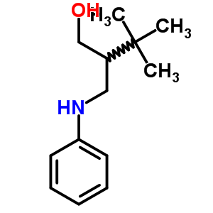 1-Butanol,3,3-dimethyl-2-[(phenylamino)methyl]- Structure,83096-39-3Structure