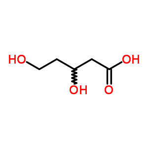 Pentanoic acid, 3,5-dihydroxy- Structure,83120-70-1Structure