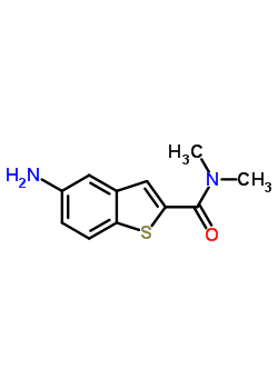 5-Amino-n,n-dimethyl-1-benzothiophene-2-carboxamide Structure,832103-01-2Structure