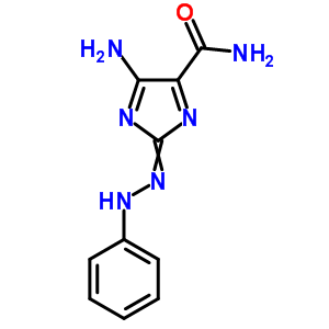 5-Amino-2-(phenylhydrazinylidene)imidazole-4-carboxamide Structure,83296-77-9Structure