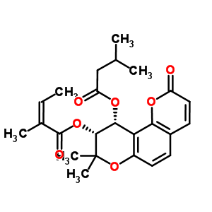 Praeruptorin c Structure,83382-71-2Structure