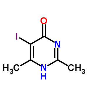 2,6-Dimethyl-5-iodo-4(3H)-pyrimidone Structure,83410-37-1Structure