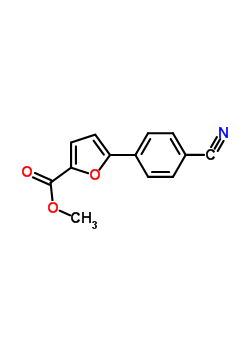 Methyl 5-(4-cyanophenyl)furan-2-carboxylate Structure,834884-75-2Structure