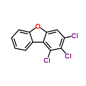 1,2,3-Trichlorodibenzofuran Structure,83636-47-9Structure