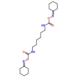 1,6-Bis(cyclohexyloximinocarbonylamino)hexane Structure,83654-05-1Structure