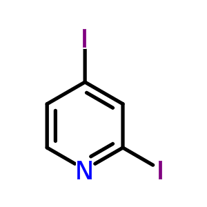 2,4-二碘吡啶結(jié)構(gòu)式_83674-71-9結(jié)構(gòu)式