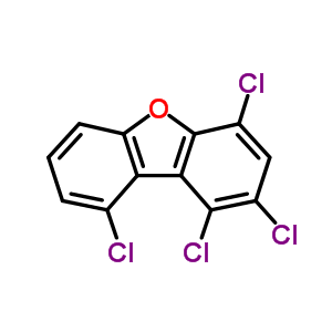 1,2,4,9-Tetrachlorodibenzofuran Structure,83704-24-9Structure