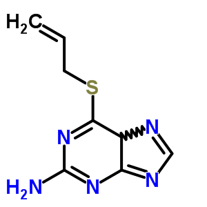 6-Prop-2-enylsulfanyl-5h-purin-2-amine Structure,83959-54-0Structure