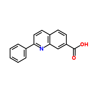 2-Phenyl-quinoline-7-carboxylic acid Structure,841297-69-6Structure