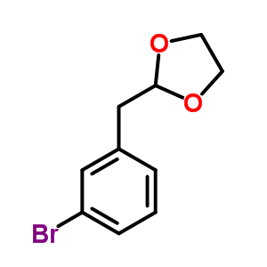 2-(3-Bromobenzyl)-1,3-dioxolane Structure,842123-87-9Structure