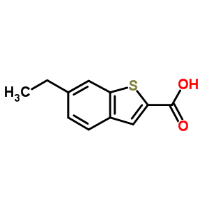 6-Ethylbenzo[b]thiophene-2-carboxylic acid Structure,842136-68-9Structure