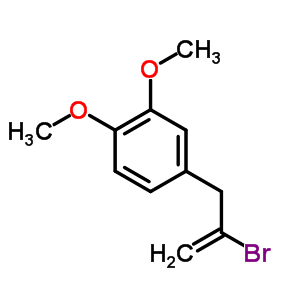 2-Bromo-3-(3,4-dimethoxyphenyl)-1-propene Structure,842140-36-7Structure