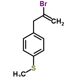 2-Bromo-3-[4-(methylthio)phenyl]-1-propene Structure,842140-44-7Structure