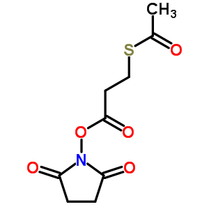 3-(Acetylthio)propionic acid n-succinimidyl ester Structure,84271-78-3Structure