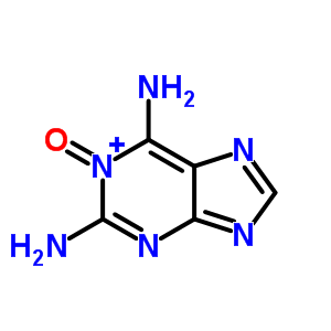 1-氧代嘌呤-2,6-二胺結(jié)構(gòu)式_84331-29-3結(jié)構(gòu)式