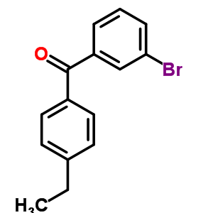 3-Bromo-4-ethylbenzophenone Structure,844879-29-4Structure