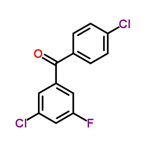 3,4-Dichloro-5-fluorobenzophenone Structure,844885-02-5Structure