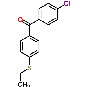 4-Chloro-4-(ethylthio)benzophenone Structure,844885-04-7Structure