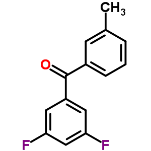 3,5-Difluoro-3-methylbenzophenone Structure,844885-06-9Structure