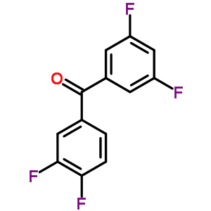 3,3,4,5-四氟苯甲酮結(jié)構(gòu)式_844885-15-0結(jié)構(gòu)式