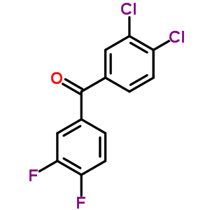 3,4-Dichloro-3,4-difluorobenzophenone Structure,844885-31-0Structure