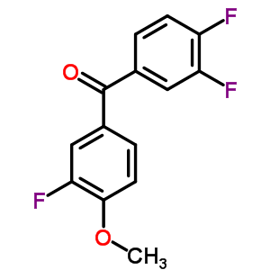 4-Methoxy-3,3,4-trifluorobenzophenone Structure,845781-11-5Structure