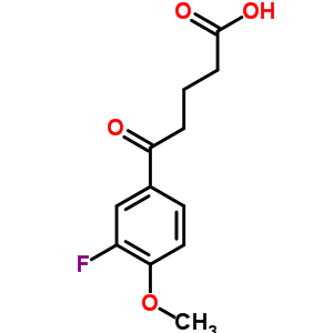 5-(3-Fluoro-4-methoxyphenyl)-5-oxovaleric acid Structure,845781-33-1Structure