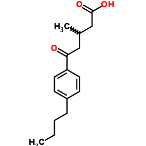 5-(4-N-butylphenyl)-3-methyl-5-oxovaleric acid Structure,845781-46-6Structure