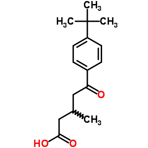 5-(4-Tert-butylphenyl)-3-methyl-5-oxovaleric acid Structure,845781-47-7Structure