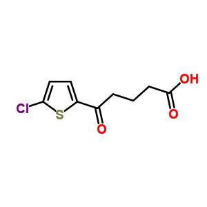 5-(5-Chloro-2-thienyl)-5-oxovaleric acid Structure,845790-40-1Structure