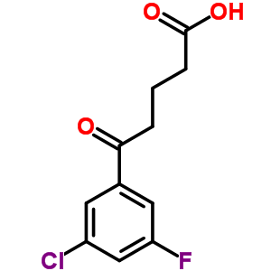 5-(3-Chloro-5-fluorophenyl)-5-oxovaleric acid Structure,845790-48-9Structure