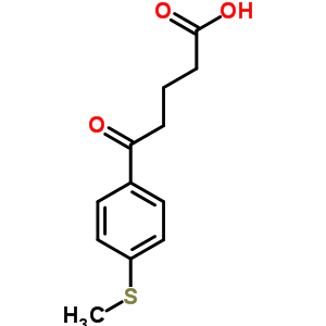 5-Oxo-5-(4-thiomethylphenyl)valeric acid Structure,845790-49-0Structure