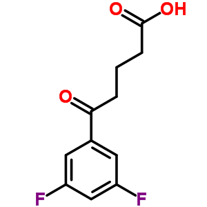 5-(3,5-Difluorophenyl)-5-oxovaleric acid Structure,845790-50-3Structure