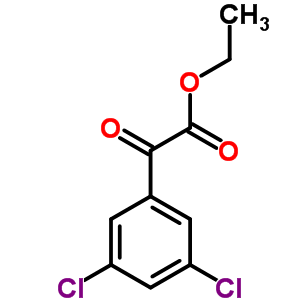 3,5-二氯苯甲酰基甲酸乙酯結(jié)構(gòu)式_845790-52-5結(jié)構(gòu)式