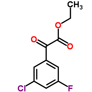 3-氯-5-氟苯甲?；姿嵋阴ソY(jié)構式_845790-57-0結(jié)構式