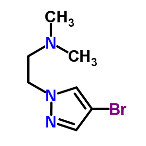 [2-(4-Bromo-pyrazol-1-yl)-ethyl]-dimethyl-amine Structure,847818-54-6Structure