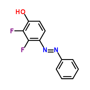 2,3-Difluoro-4-(phenyldiazenyl)phenol Structure,847872-04-2Structure