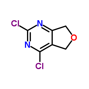 2,4-Dichloro-5,7-dihydrofuro[3,4-d]pyrimidine Structure,848398-41-4Structure