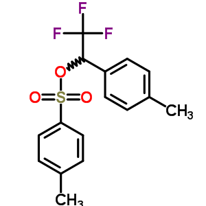 1-Methyl-4-[2,2,2-trifluoro-1-(4-methylphenyl)ethoxy]sulfonyl-benzene Structure,84877-44-1Structure